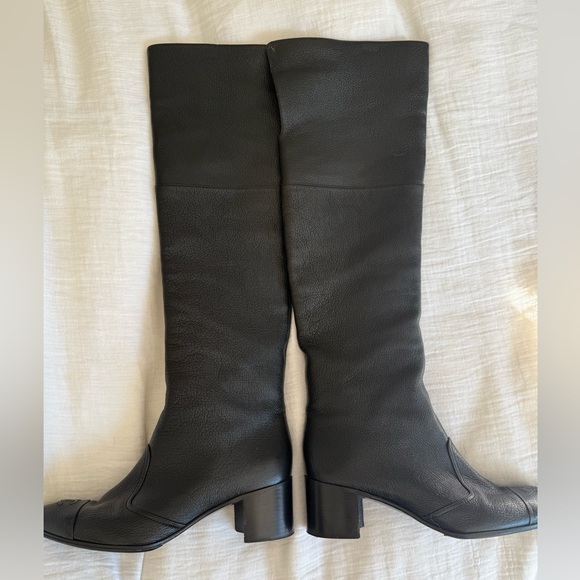 Chanel over the knee boots 41.5 - Picture 1 of 7